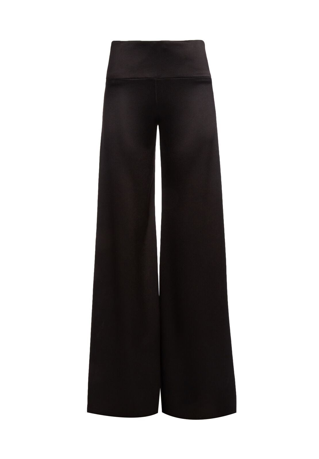 IYANNA HW FIT & FLARE PANT-Black-ALICE + OLIVIA