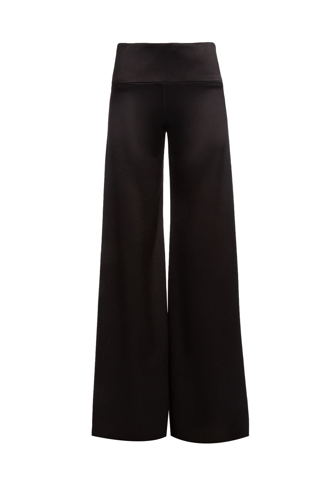 IYANNA HW FIT & FLARE PANT-Black-ALICE + OLIVIA