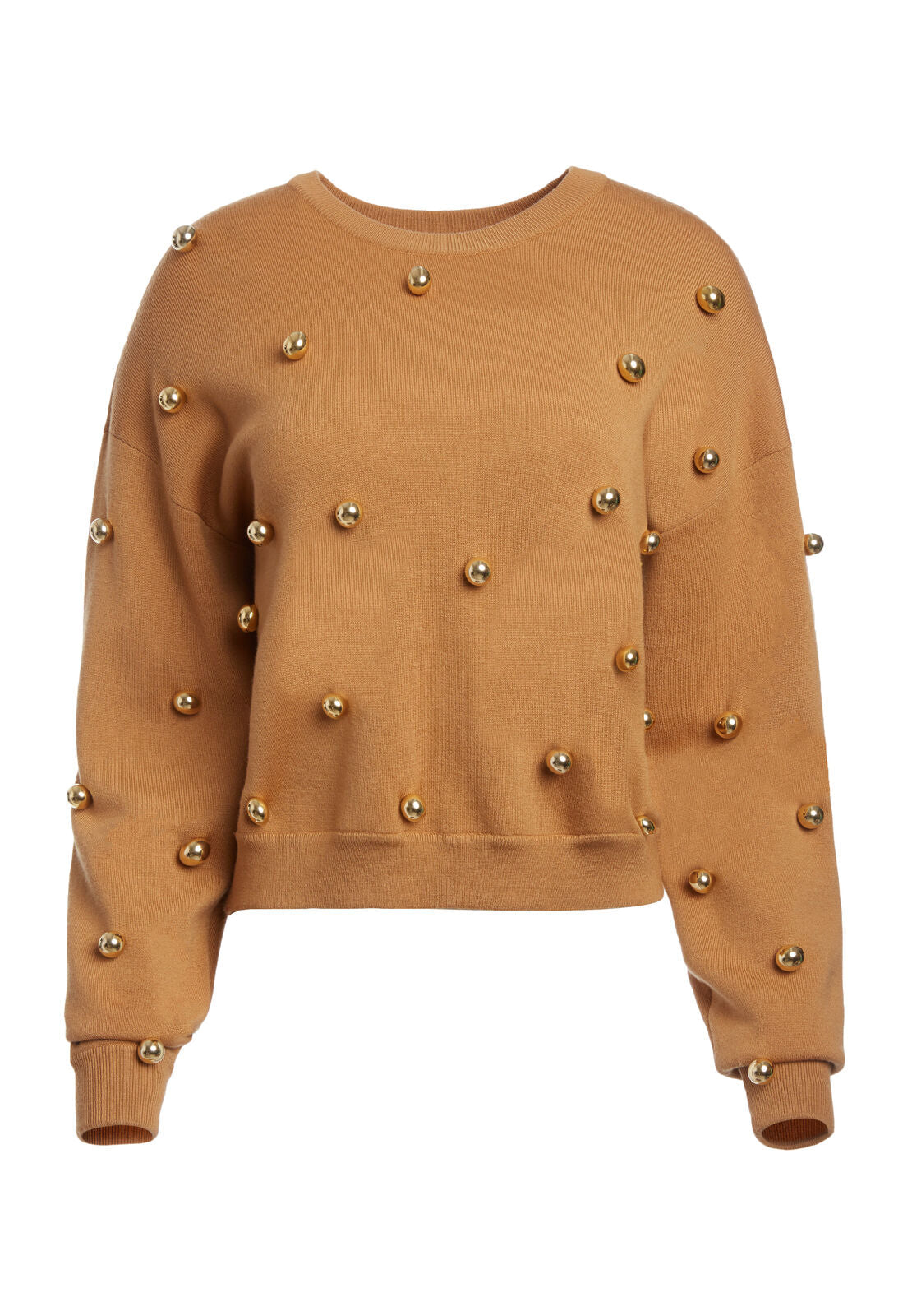 GLEESON METAL BALL LS PULLOVER-ALICE + OLIVIA