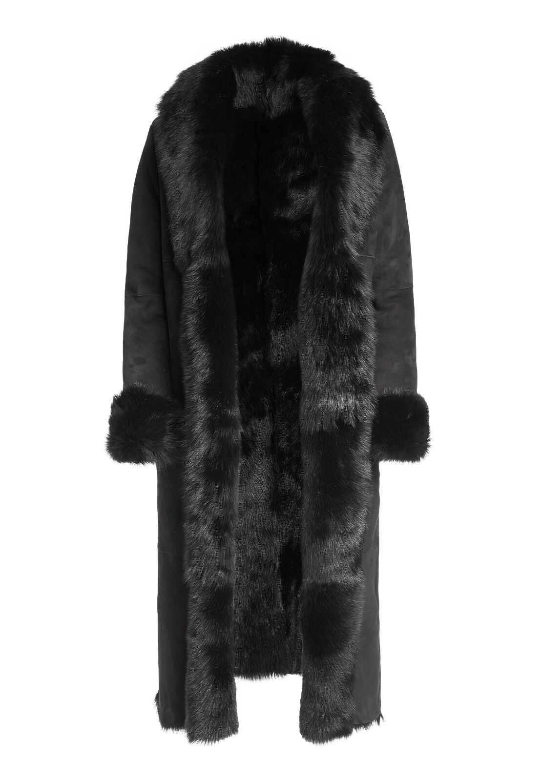 JACKS SHRLNG SHWL CLR LNG COAT-ALICE + OLIVIA