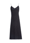 STILA FITTED SIDESLIT MIDI DRS-Black-ALICE + OLIVIA