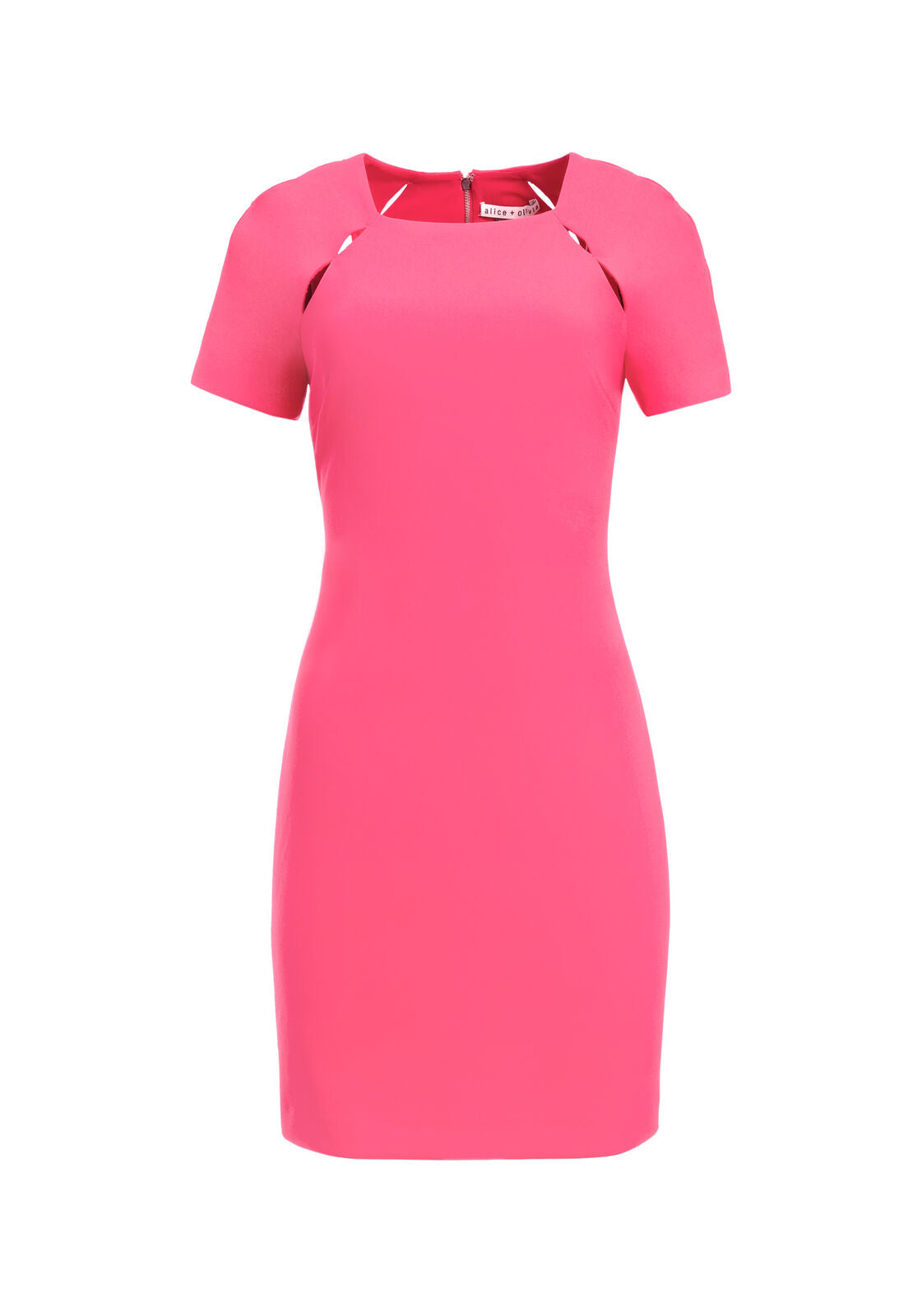 KRISTIANA FITTED MINI DRESS-ALICE + OLIVIA