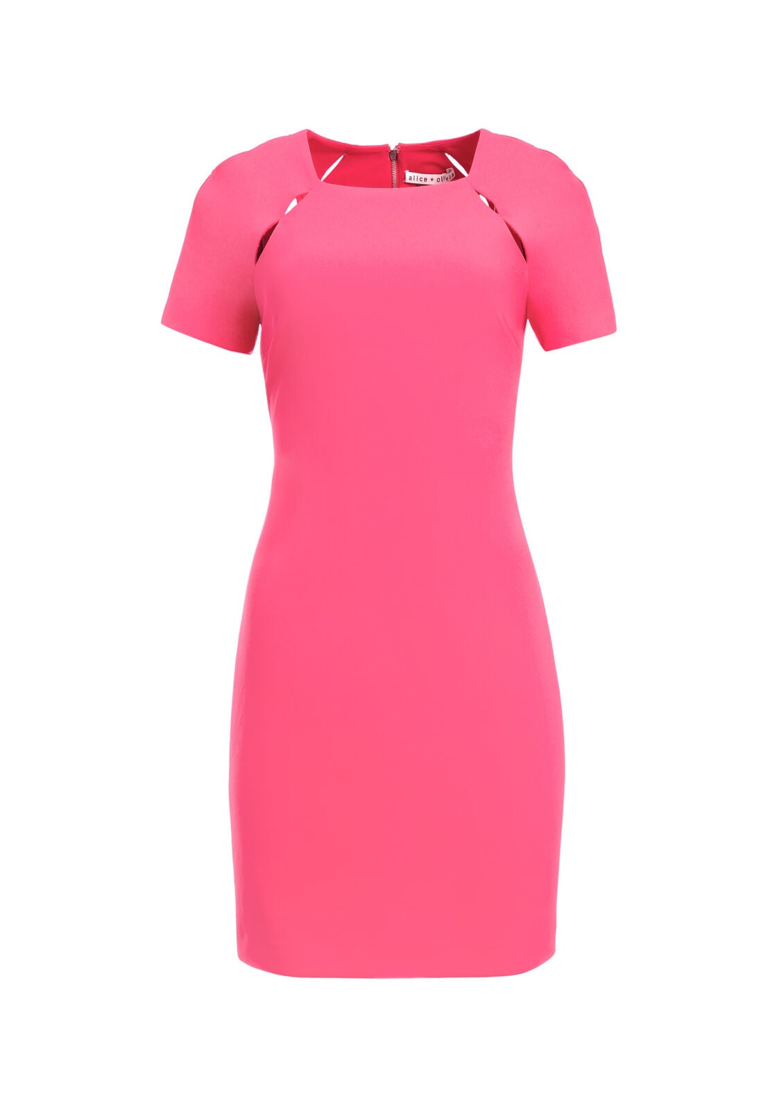 KRISTIANA FITTED MINI DRESS-ALICE + OLIVIA