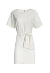CAVEN TIE WAIST CAPE SLV DRS-ALICE + OLIVIA