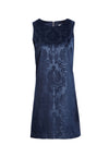 CLYDE MINI DRESS-INDIGO-ALICE + OLIVIA