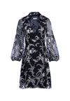 GASTON BLOUSON SLV WRAP DRS-ALICE + OLIVIA