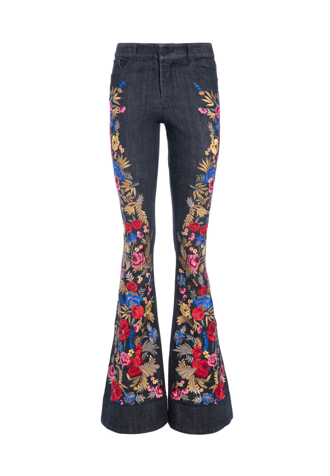 KAYLEIGH HIGH WAIST BELL JEAN-ALICE + OLIVIA