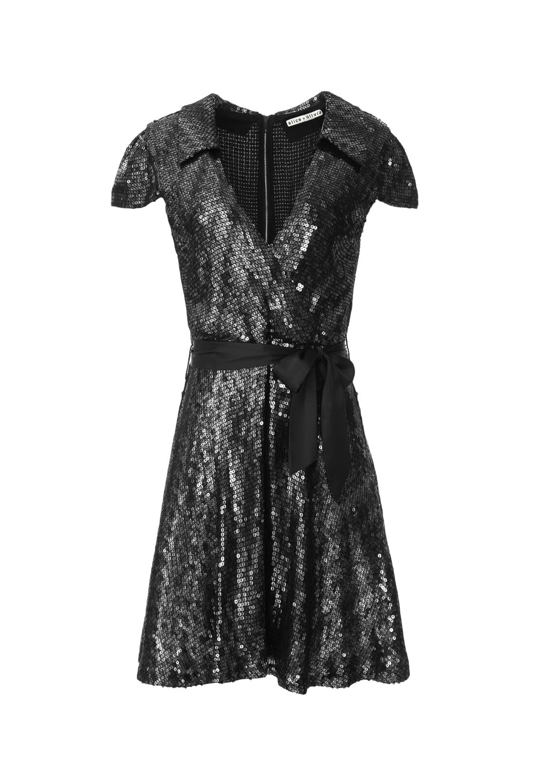 BAYLEY SEQUIN MINI DRESS-ALICE + OLIVIA