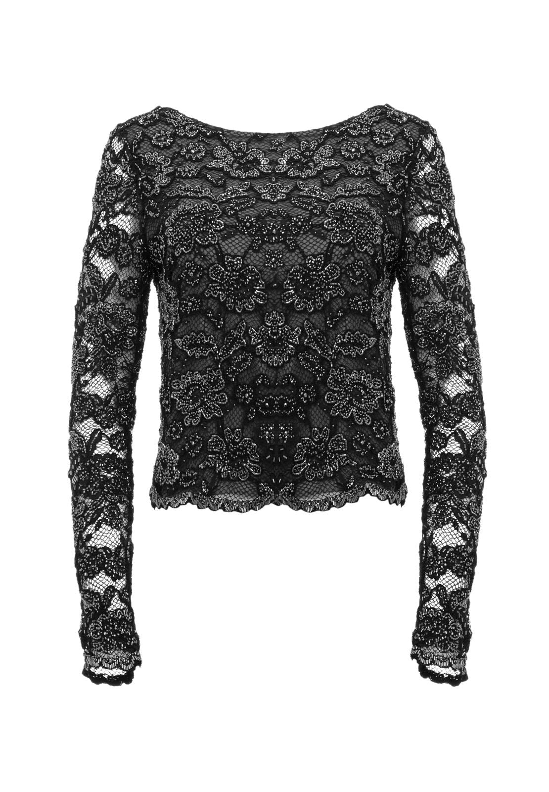 AMAL BEADED TOP