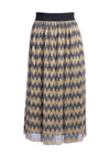 MIKAELA PLEATED MIDI SKIRT-ALICE + OLIVIA