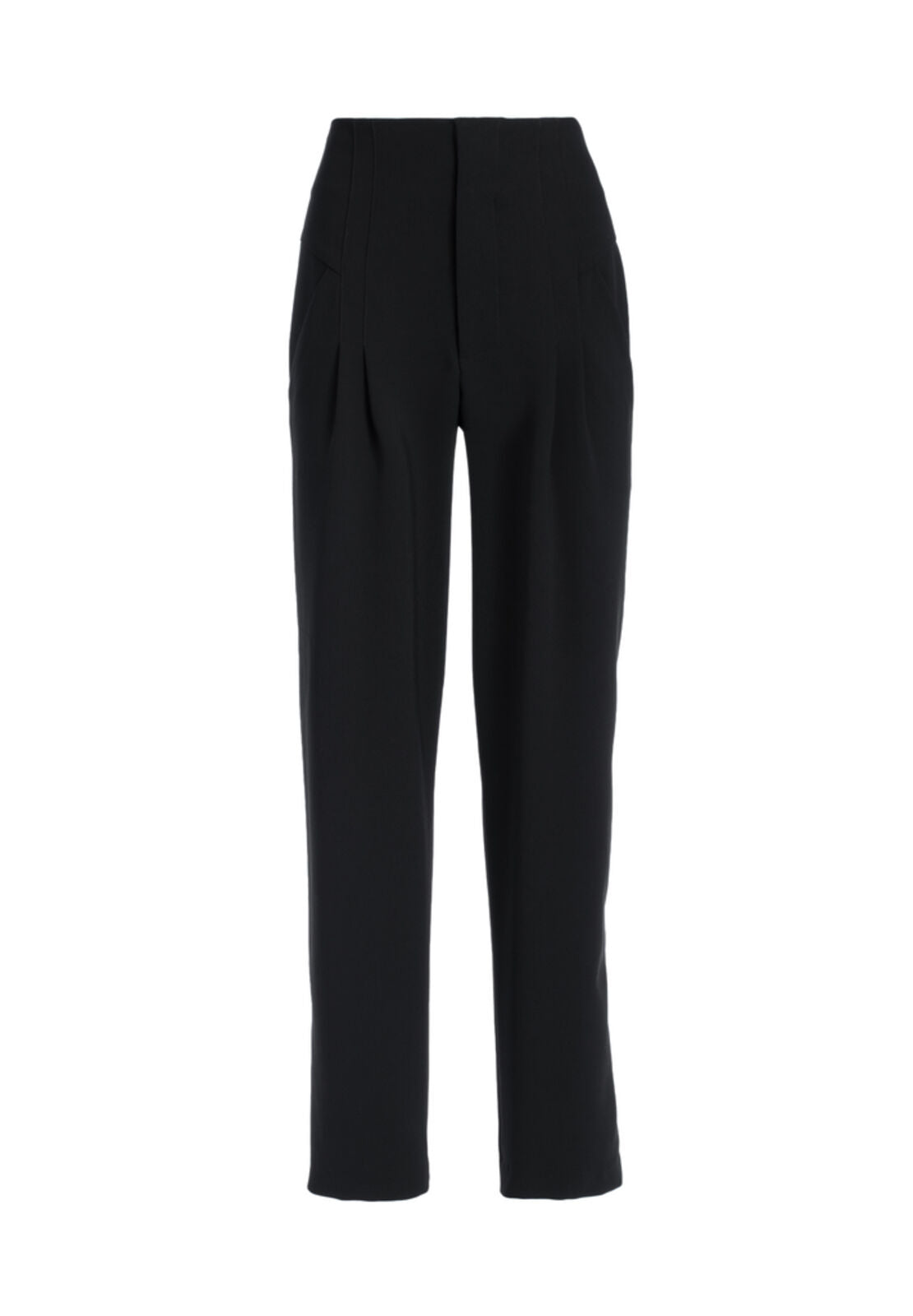 AYLA SEAMED HIP PANT-Black-ALICE + OLIVIA