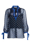 SHEILA POLKA DOT BLOUSE-ALICE + OLIVIA