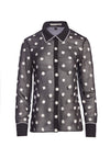 VINA SEQUIN BUTTON DOWN-ALICE + OLIVIA