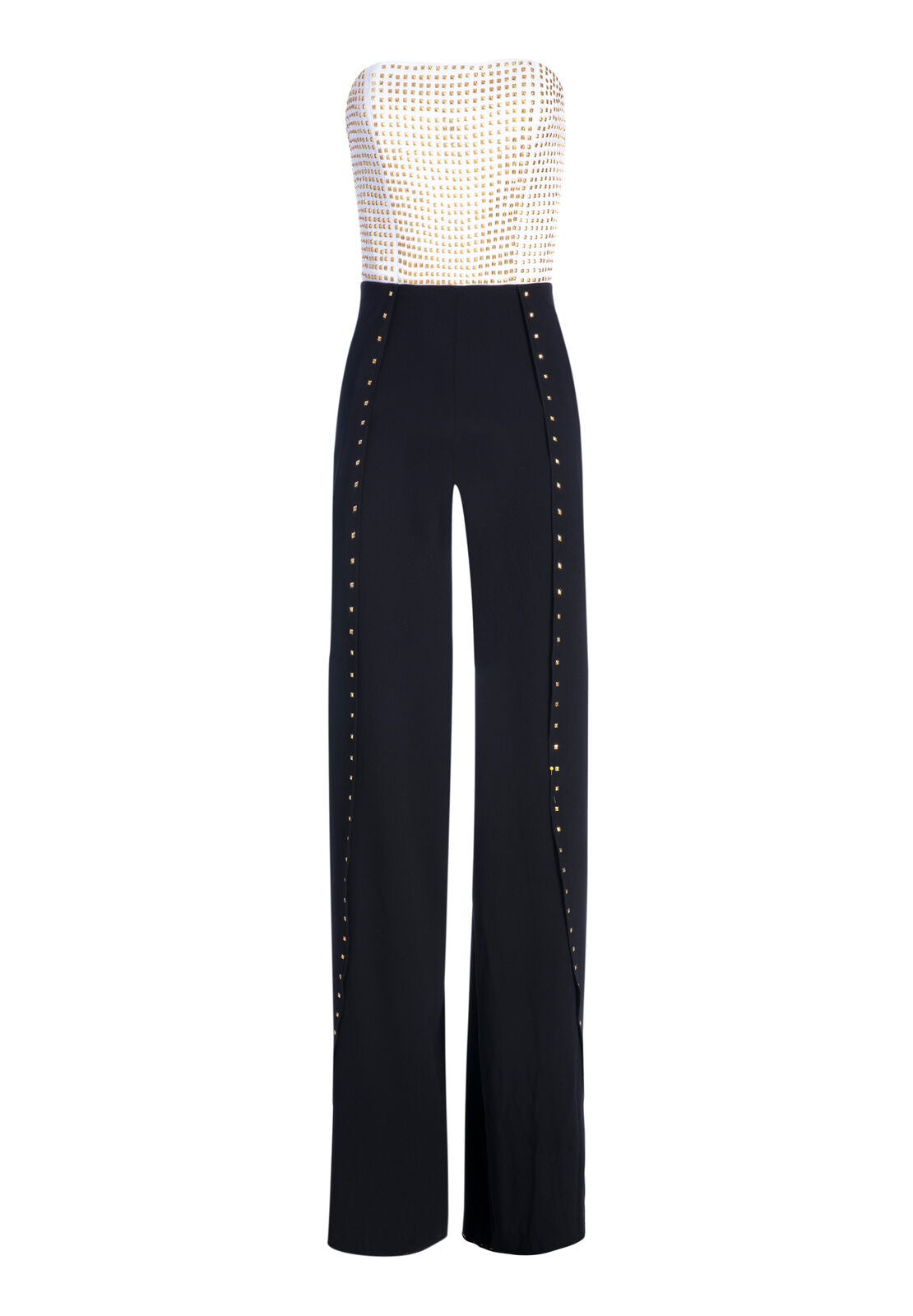 ANGELICA STUDDED JUMPSUIT-ALICE + OLIVIA