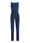 JERI CREW NK STRGHTLG JUMPSUIT-SAPPHIRE-ALICE + OLIVIA