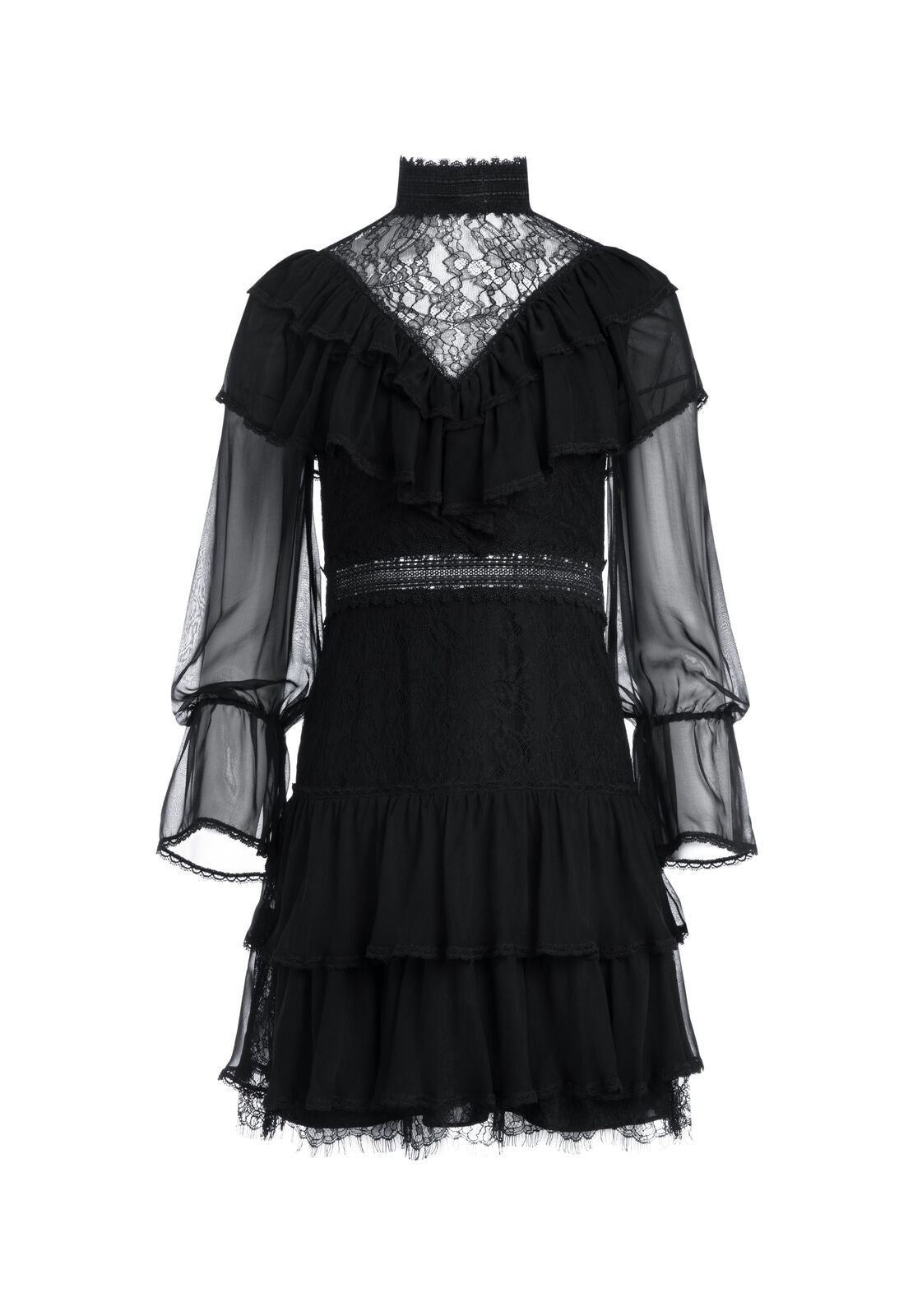 CLEA TIERED RUFFLE DRESS-ALICE + OLIVIA