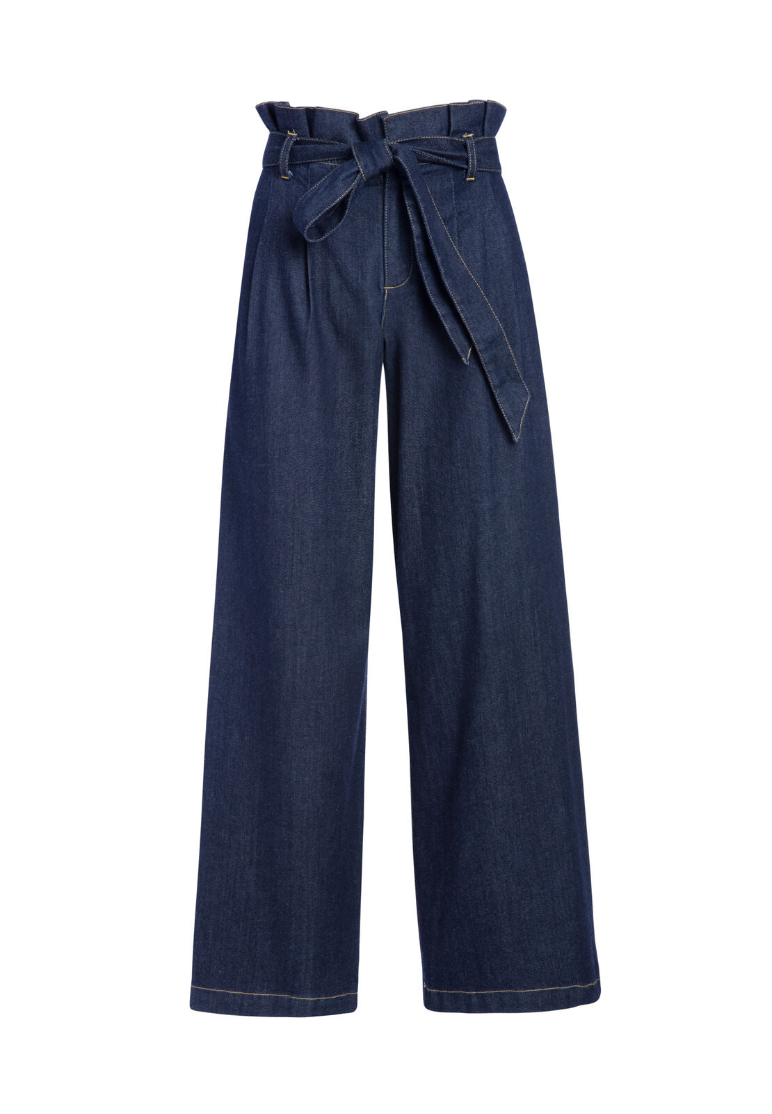RYAN PAPERBAG DENIM PANT-ALICE + OLIVIA