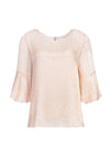BERNICE EMBELL RUFFLE SLV TOP-ALICE + OLIVIA