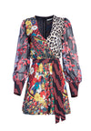 NELIA BLOUSON SLV RMPER W BELT-ALICE + OLIVIA
