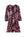 VINE FLORAL BLK/CHERRY