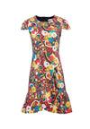 KIRBY RUFFLE SS DRESS-ALICE + OLIVIA