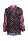 ASHA BLOUSON SLV V NK BLOUSE-ALICE + OLIVIA