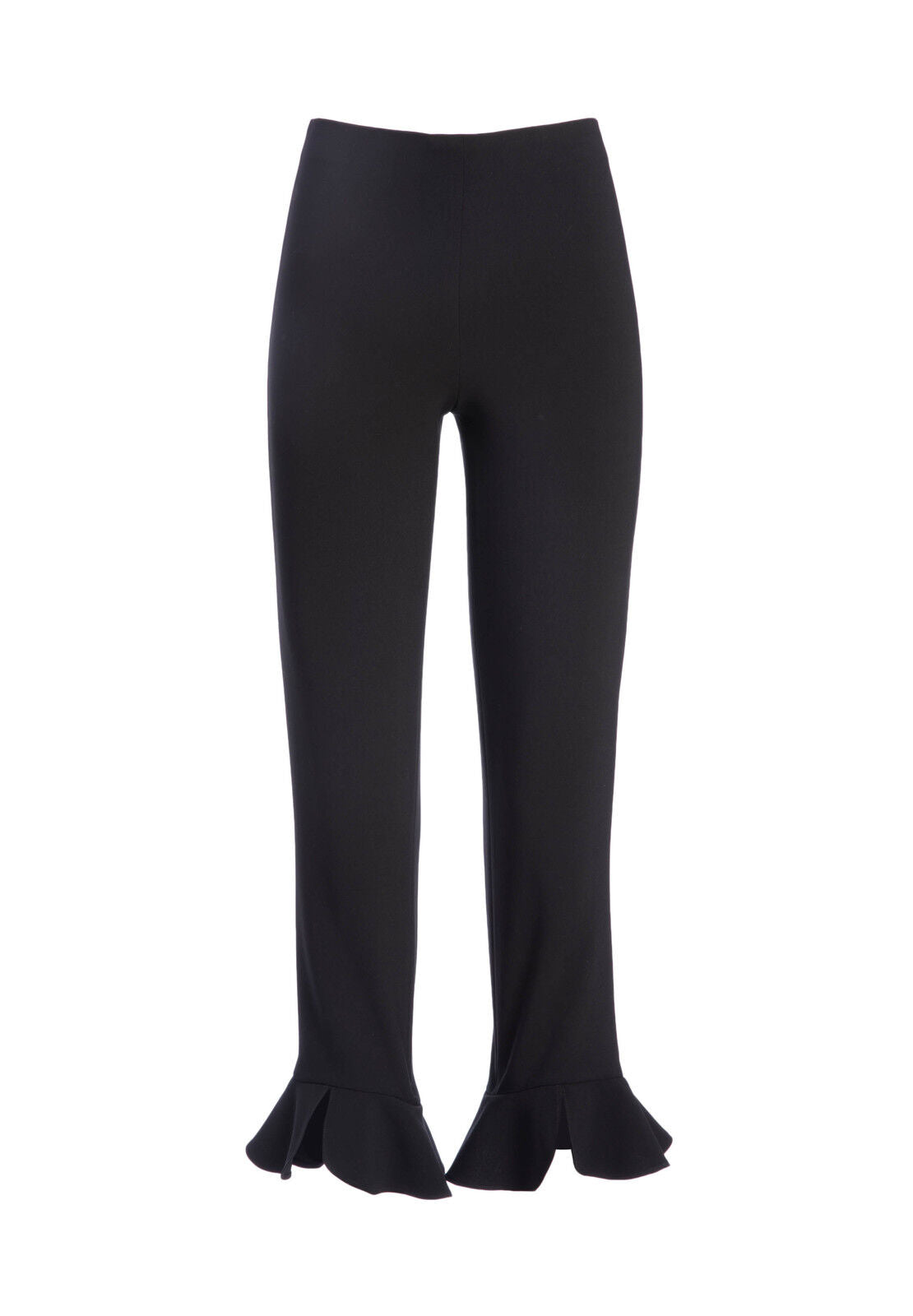 ALENA HW SPLIT RUFFLE HEM PANT-ALICE + OLIVIA