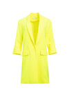 ANGELA CUFFED SLV COAT-ALICE + OLIVIA