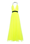 BITSY PLEATED TEA LNGTH GOWN-ALICE + OLIVIA