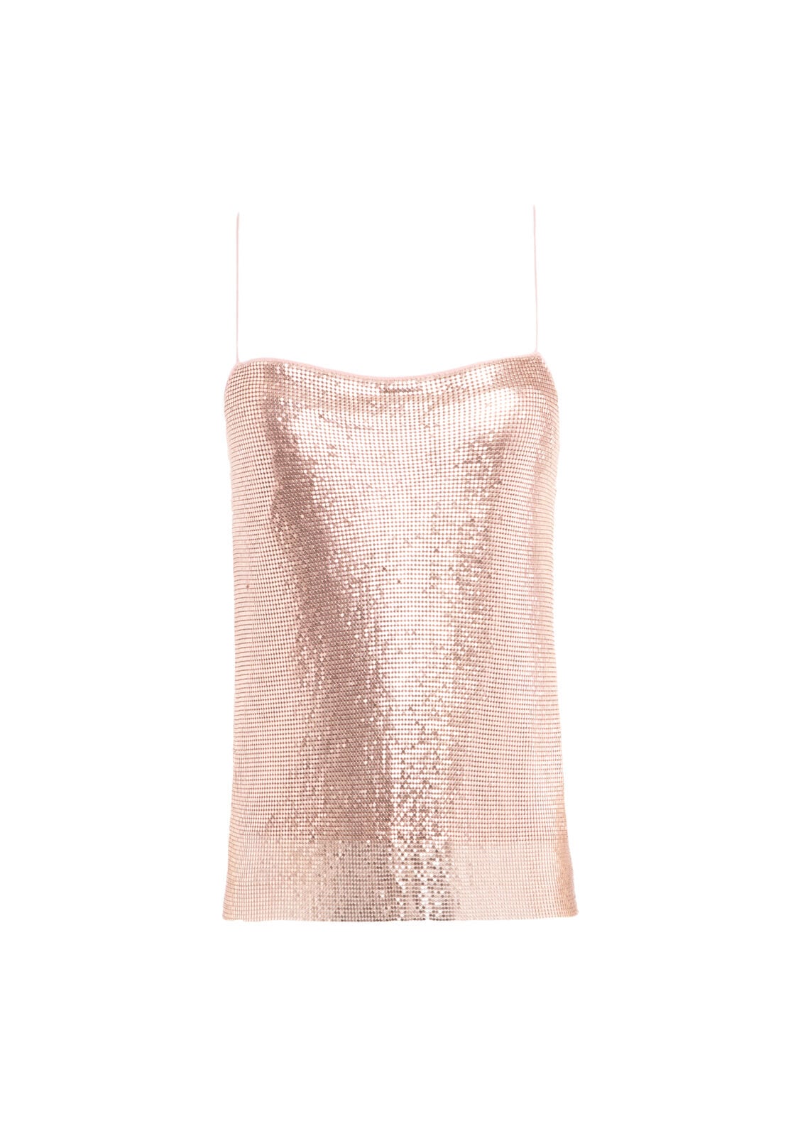 HARMON CHAINMAIL DRPY SLIP TNK-ALICE + OLIVIA