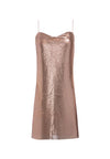 HARMONY CHAINMAIL MINI SLIP DRESS-ALICE + OLIVIA