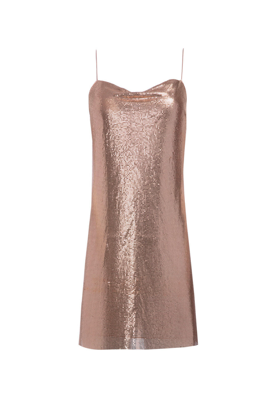 HARMONY CHAINMAIL MINI SLIP DRESS-ALICE + OLIVIA