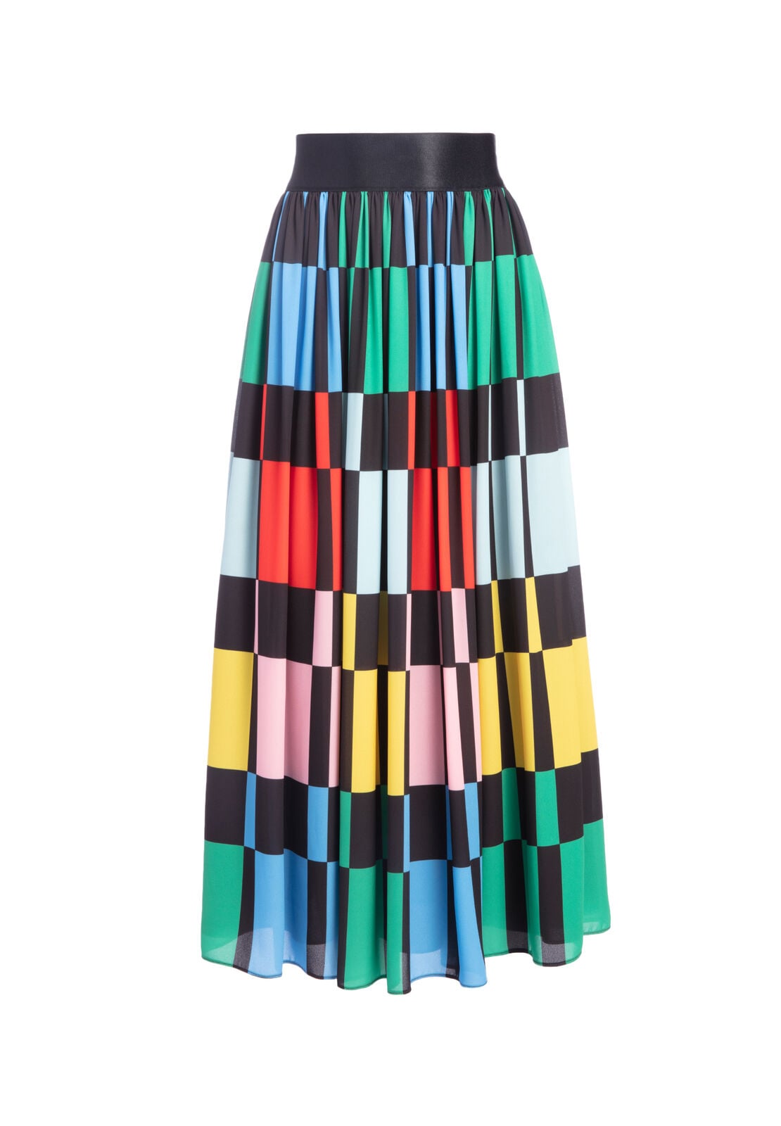 MELDA GATHERED MIDI SKIRT-ALICE + OLIVIA