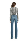 DELAINA LS CREW NK CROP TOP-ALICE + OLIVIA