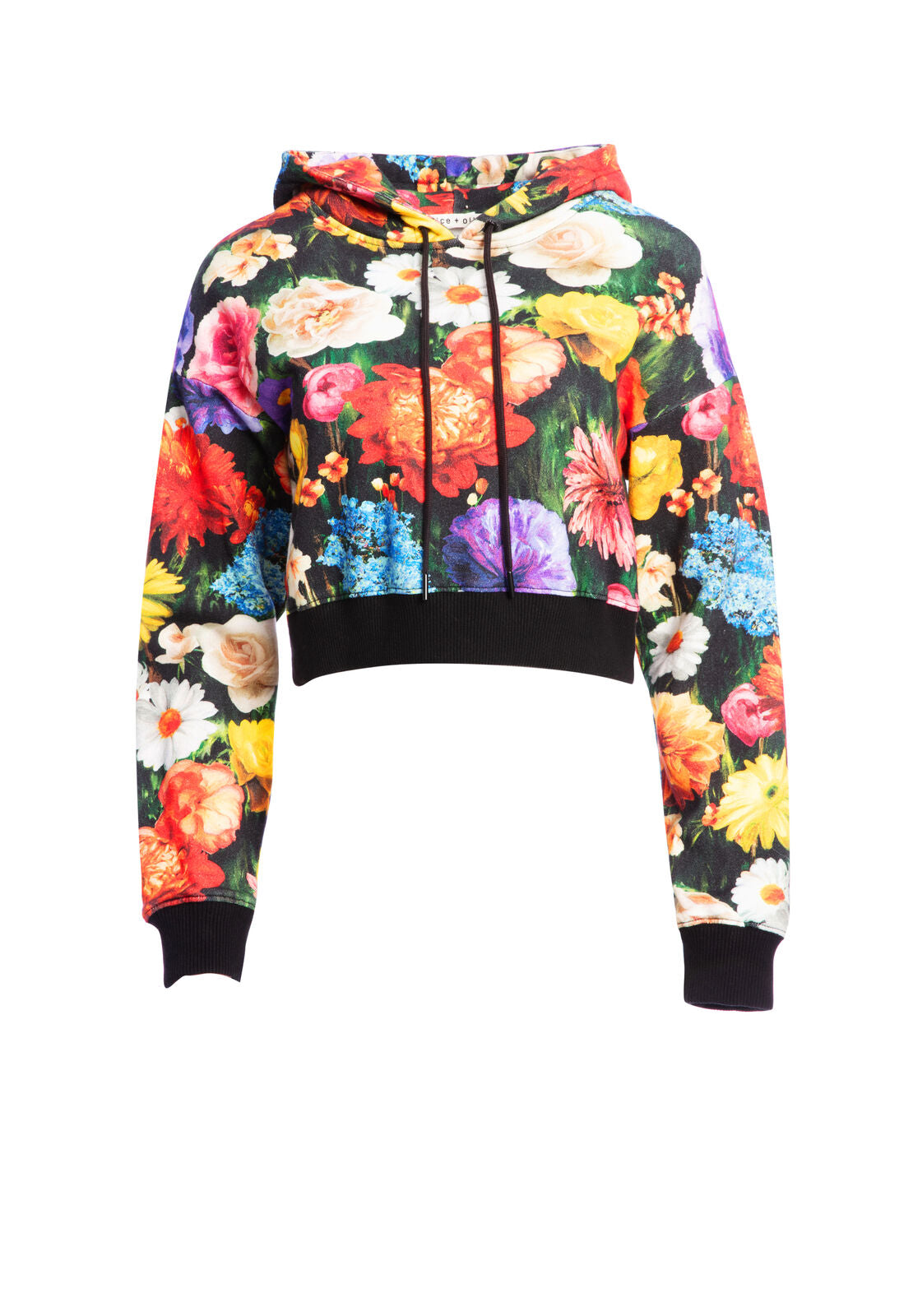 BARRON WIDE SLV PLLVR HOODIE-ALICE + OLIVIA