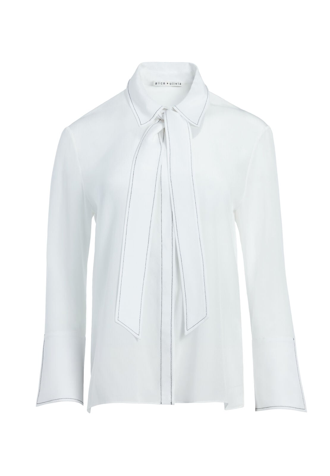 BOYD SLT SLV OVRSZD BTNDWN TIE-ALICE + OLIVIA