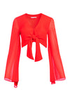 PRIJA TIE WST FLR SLV CRP BLSE-Black-ALICE + OLIVIA