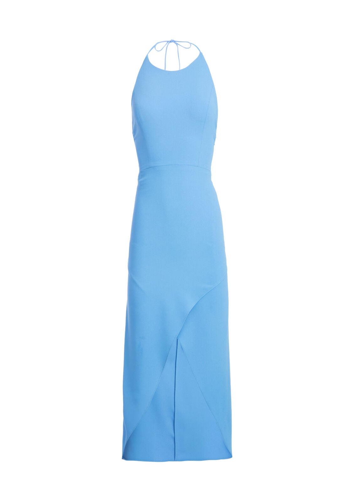 KRISTY HIGH LOW HALTER DRESS-ALICE + OLIVIA