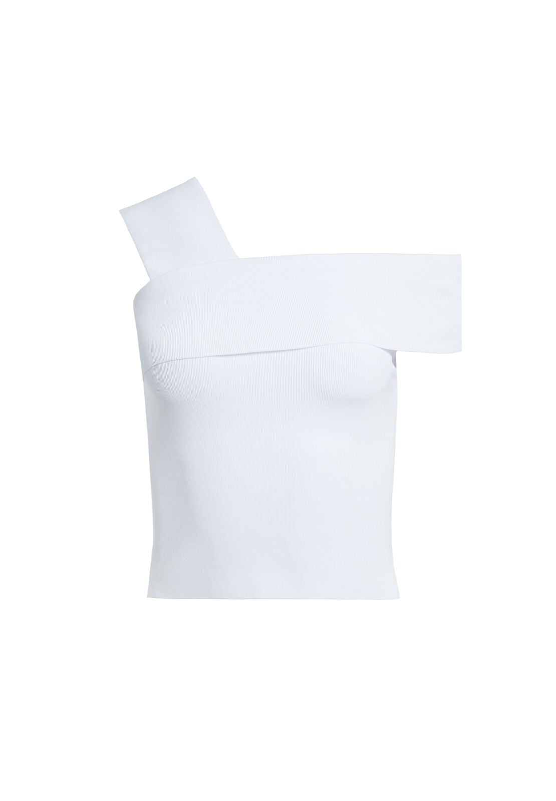 ARLETTA OFF THE SHLR CRP SWTR-White-ALICE + OLIVIA