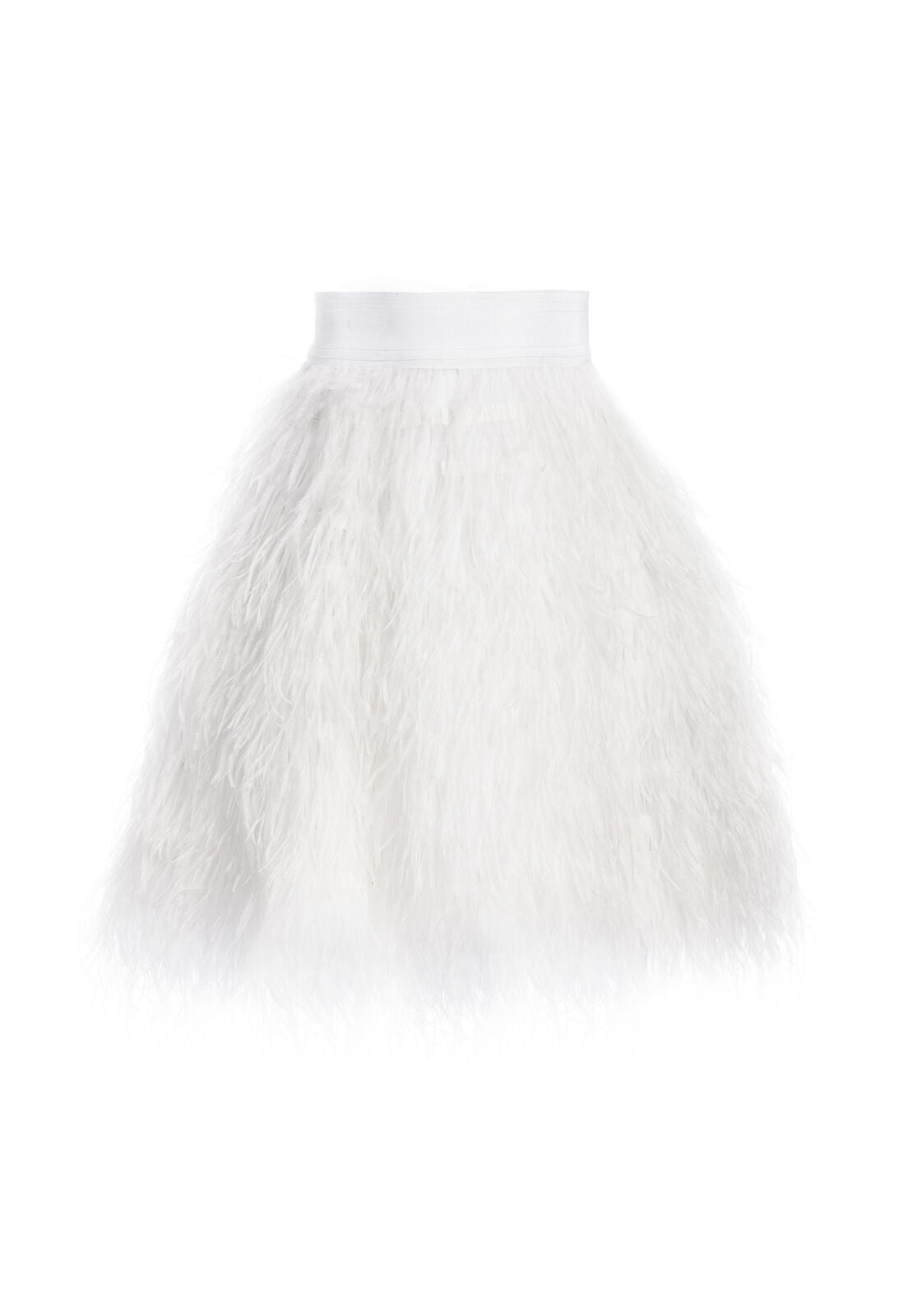 CINA FEATHER SKIRT-ALICE + OLIVIA