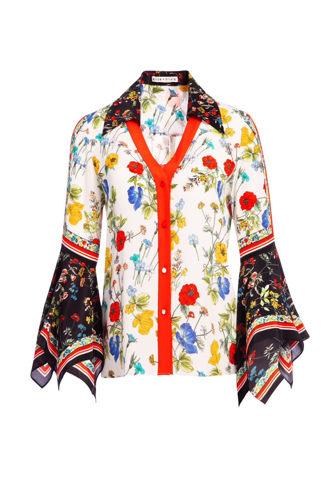 RANDA TRUMPET SLV BTN DWN-ALICE + OLIVIA