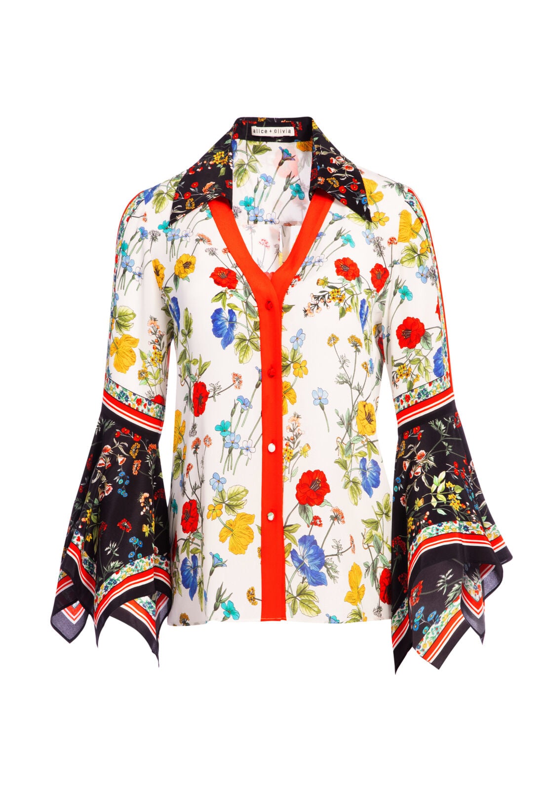 RANDA TRUMPET SLV BTN DWN-ALICE + OLIVIA