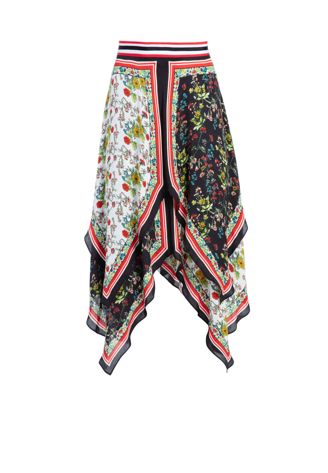 MAURA TIERED HANDKERCHIEF SKT-ALICE + OLIVIA