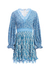 JONNA PLEATED DEEP V MINI DRS-ALICE + OLIVIA