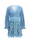 JONNA PLEATED DEEP V MINI DRS-ALICE + OLIVIA