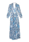 CHENEY SLIT SLV PLEATED DRESS-ALICE + OLIVIA