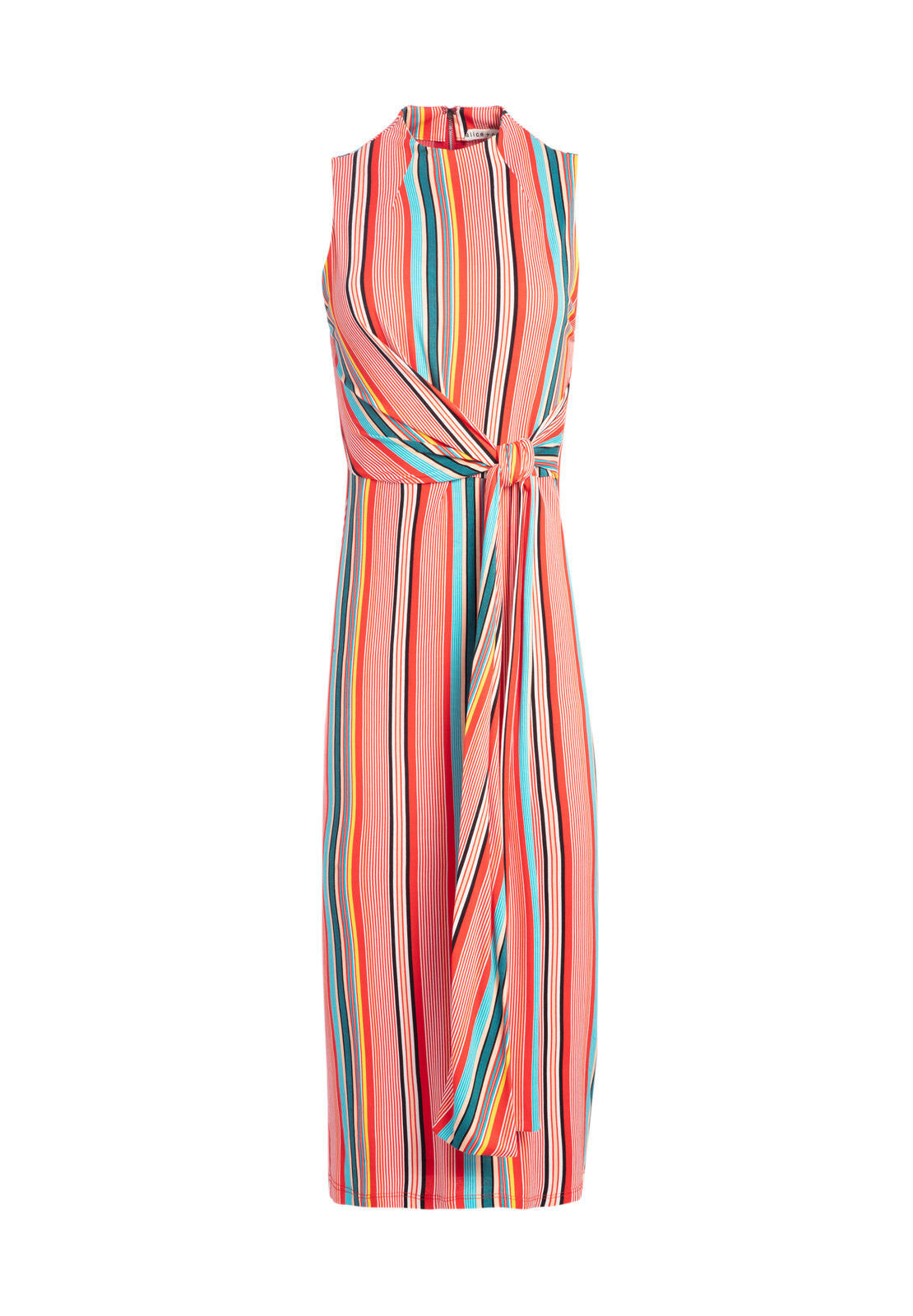 DELORA SLVLSS TIE WAIST DRESS