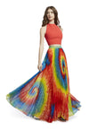 SHANNON PLEATED MAXI SKIRT-ALICE + OLIVIA