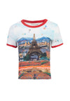 RYLYN SHORT RINGER TEE-ALICE + OLIVIA