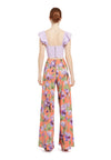 CELESTIA FLUTTER SLV CROP TOP-ALICE + OLIVIA